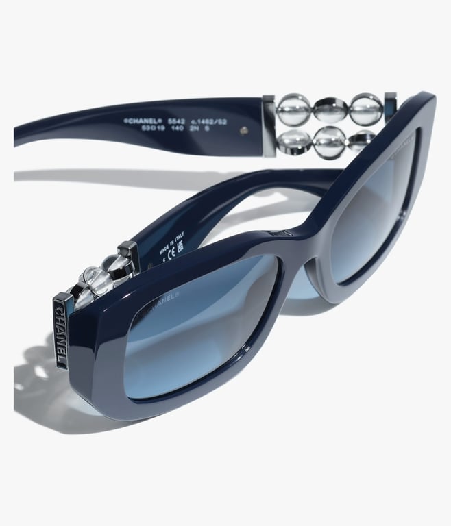 CHANEL Rectangle Sunglasses 4