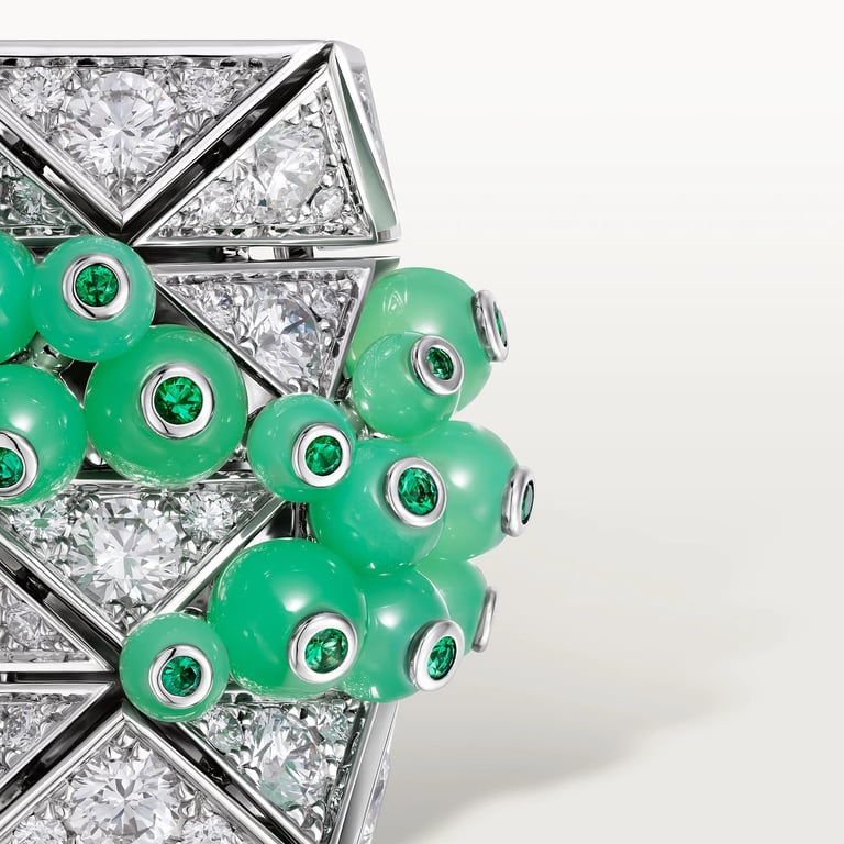 Cartier Libre Tuttitutti ring, chrysoprase 5