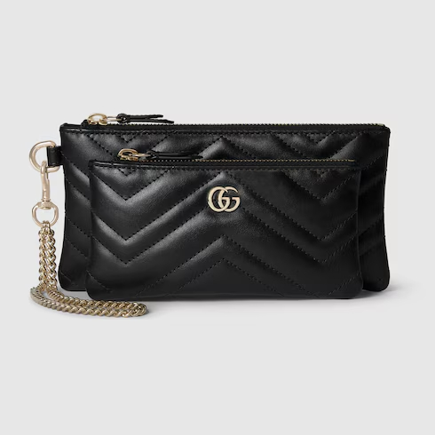 GUCCI GG MARMONTケース GUCCI GG Marmont small pouch with chain