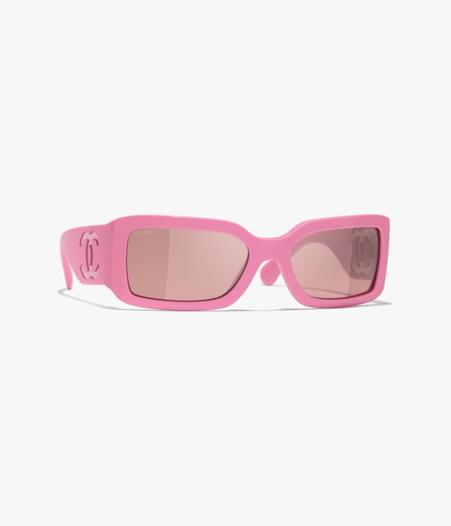 CHANEL Chanel Rectangle Sunglasses display picture 1