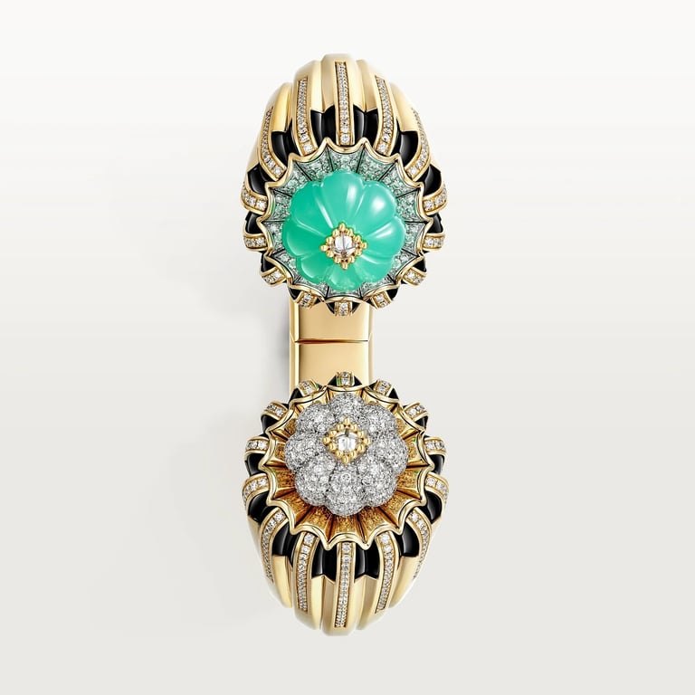 Cartier Libre Tuttitutti bracelet, chrysoprase, diamonds 6