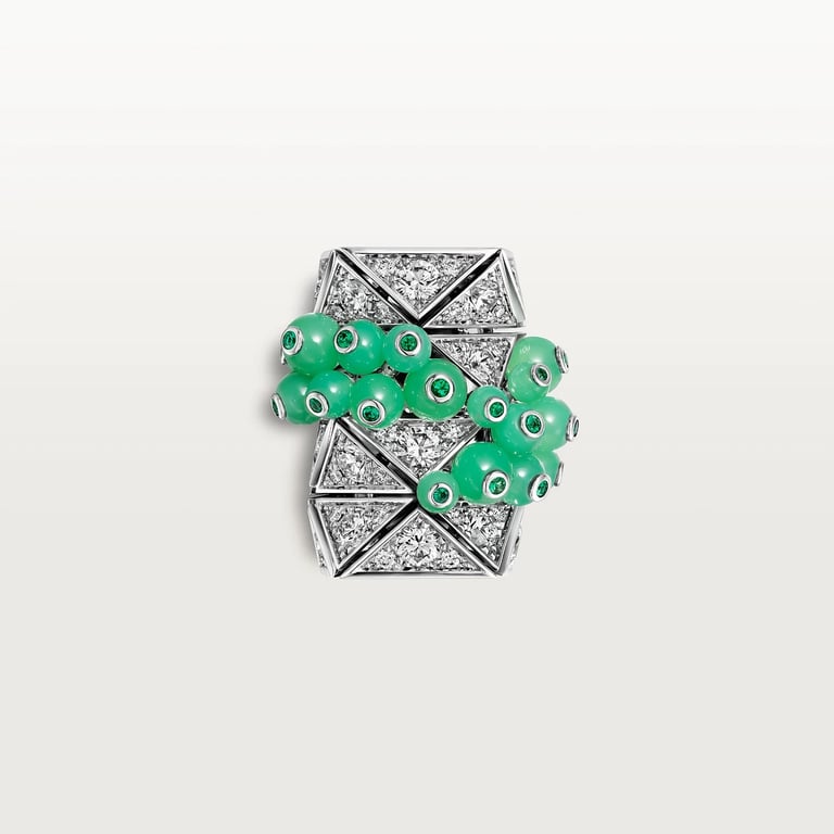 Cartier Libre Tuttitutti ring, chrysoprase 6