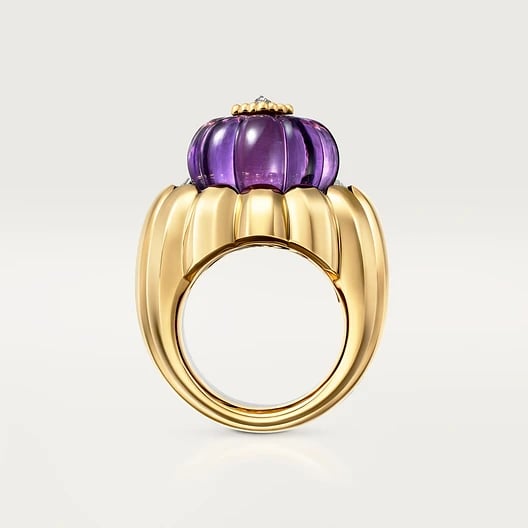 Cartier Libre Tuttitutti ring, amethyst, diamonds 3