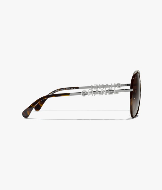 CHANEL Pilot Sunglasses 3