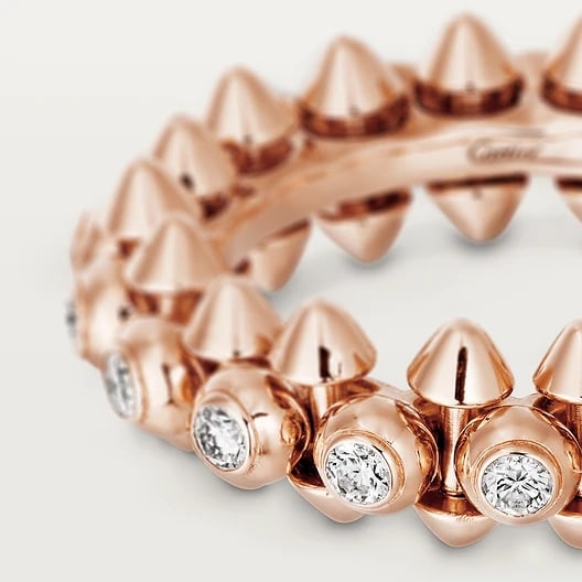 Clash de Cartier ring, medium model, diamonds 7