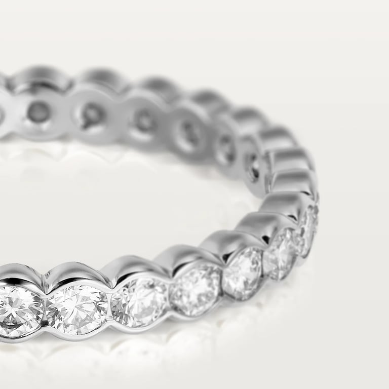 Broderie de Cartier wedding band, diamonds 5