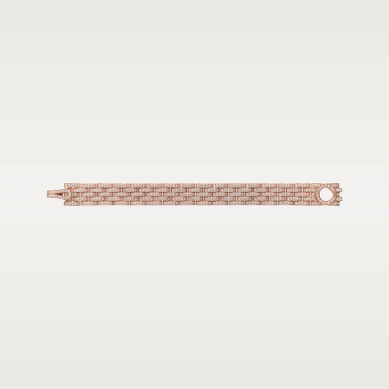 Agrafe bracelet, paved 2