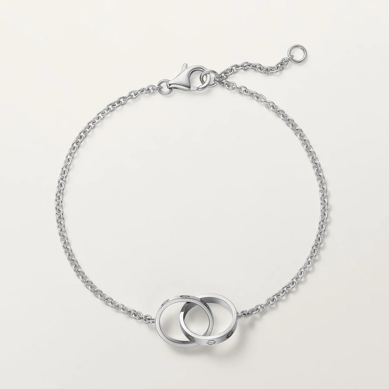 CARTIER LOVE bracelet, on chain