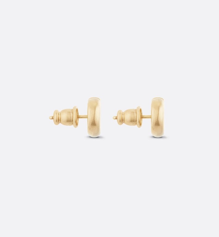 CD Navy Stud Earrings 4