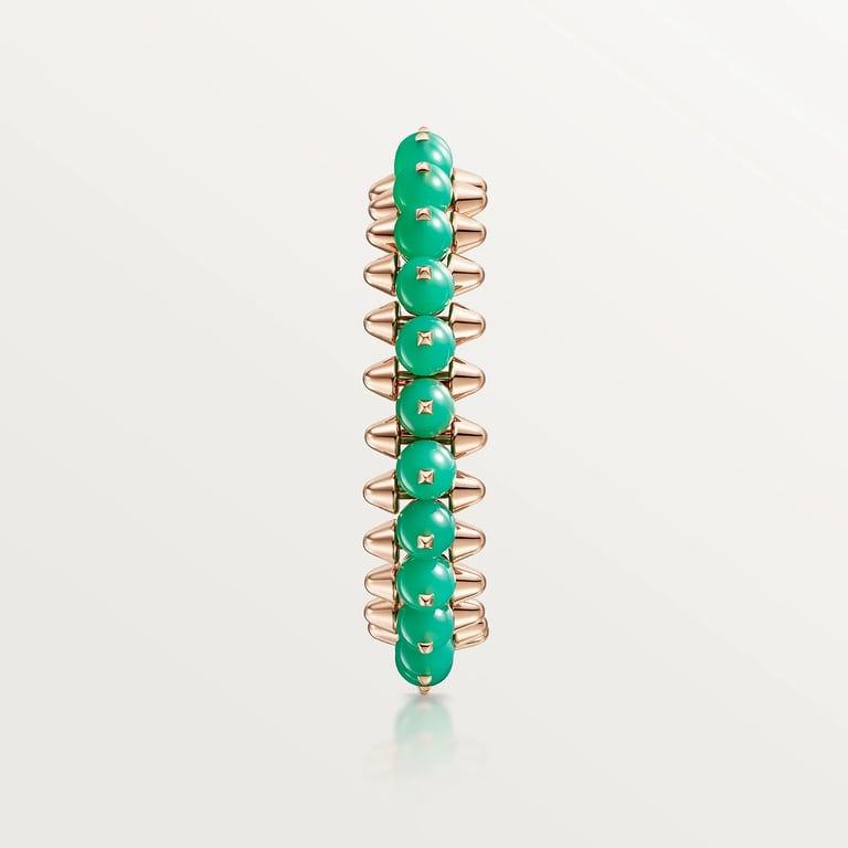 Clash de Cartier bracelet, chrysoprase, extra-large model 6