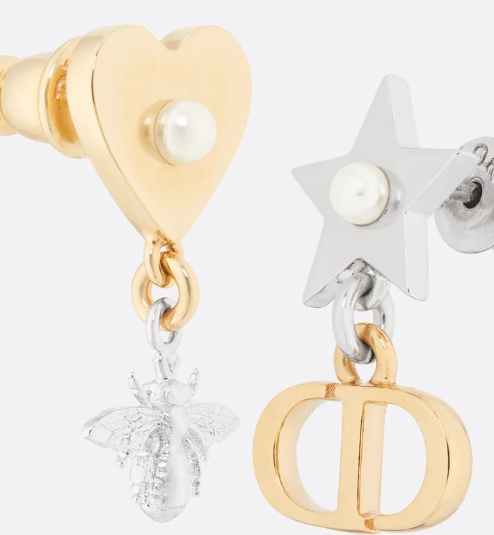 DIOR Petit CD Lucky Charms Earrings