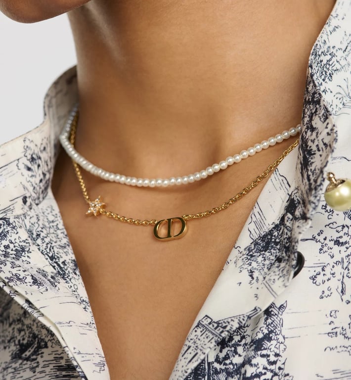 Dior CDロゴ ネックレス PETIT CD NECKLACE DIOR Petit CD Necklace