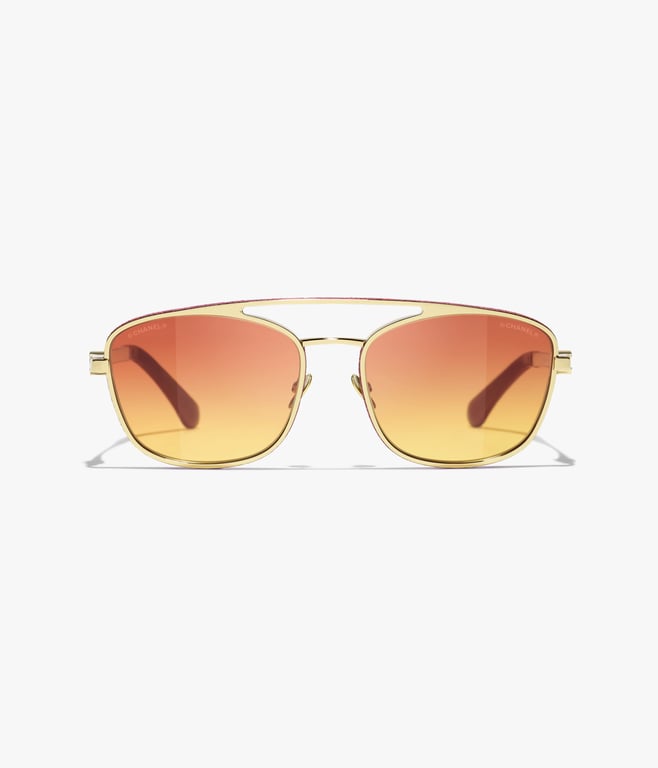CHANEL Pilot Sunglasses 2