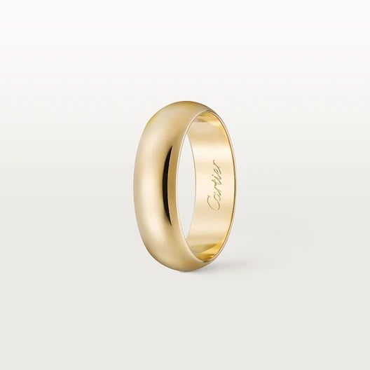 1895 wedding ring, width 5 mm 2