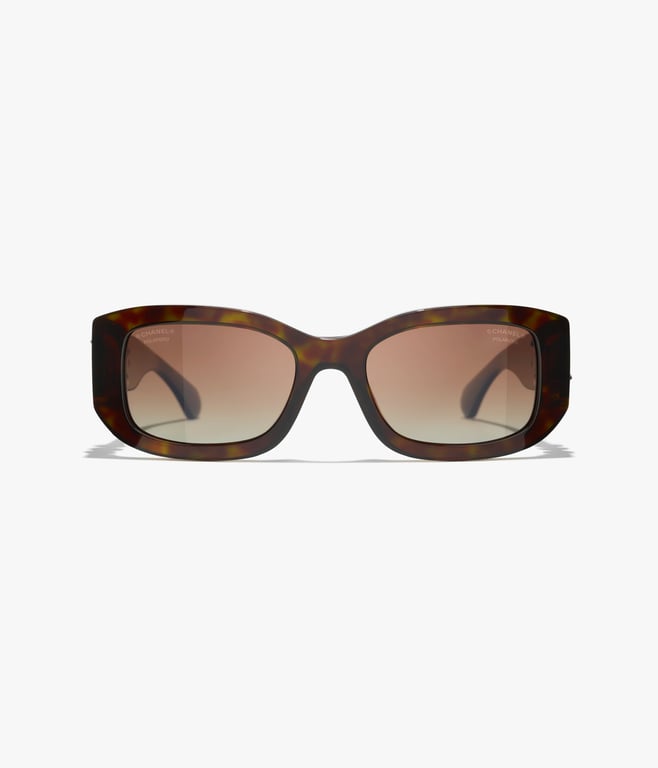 CHANEL Rectangle Sunglasses 2