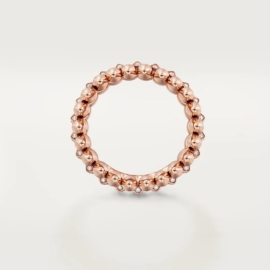 Clash de Cartier ring, small model, paved 5