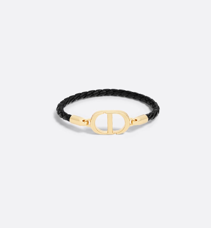 DIOR 30 Montaigne Leather Bracelet