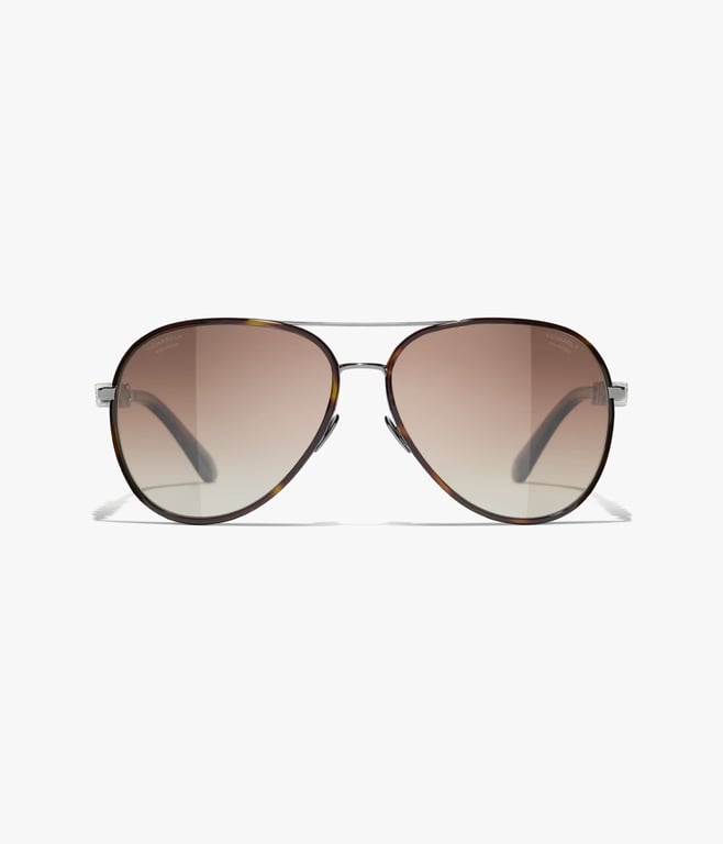 CHANEL Pilot Sunglasses 2