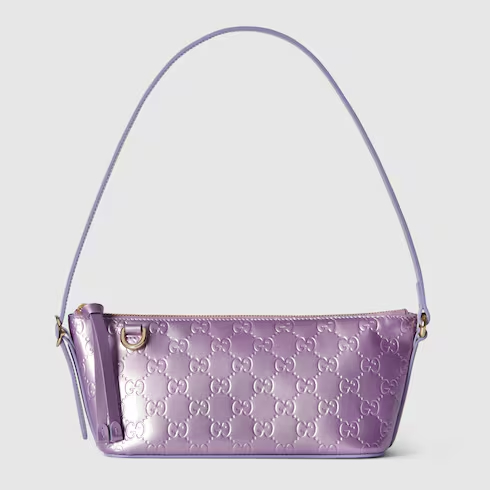 GUCCI GG Emblem small shoulder bag