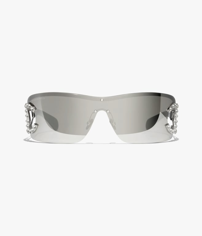 限定　 シャネル CHANEL CHANEL Shield Sunglasses