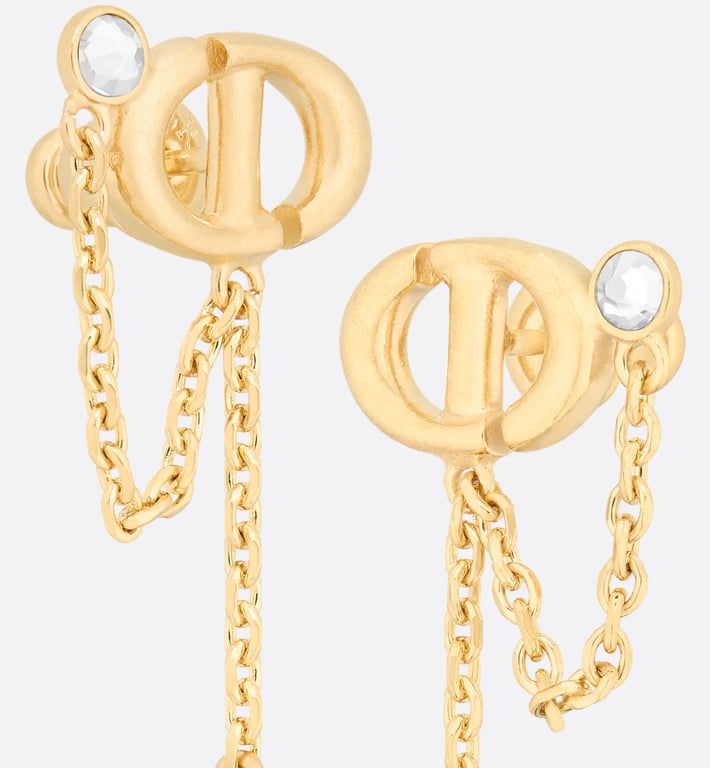 CD Navy Earrings 6