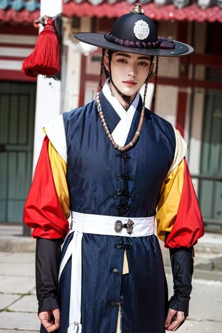 Warrior Hanbok - Gugunbok - AI LoRA model on PixAI