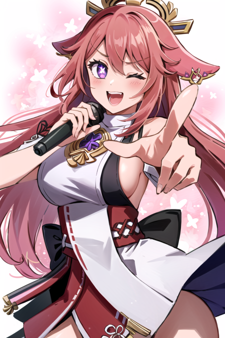 Hoshino Ai Pose (Pointing) (oshi no ko - AI LoRA model on PixAI