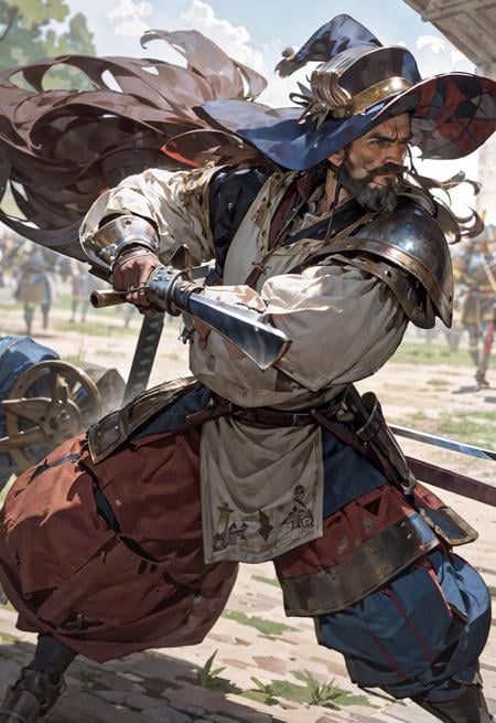 Landsknecht Outfit - AI Model 커버 이미지