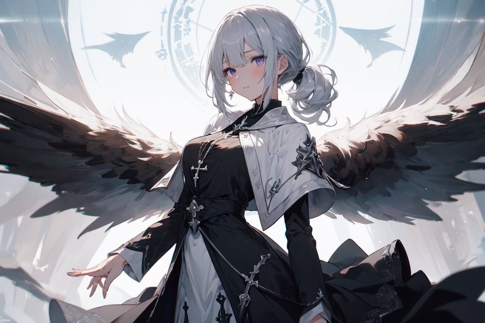 AI art "fallen angel#2"
