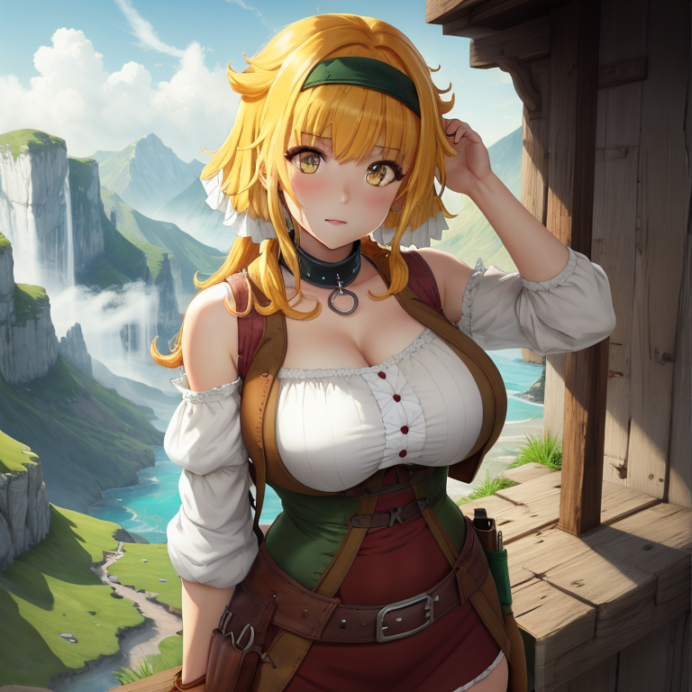 Roxanne (isekai meikyuu de harem wo) - AI Model 커버 이미지
