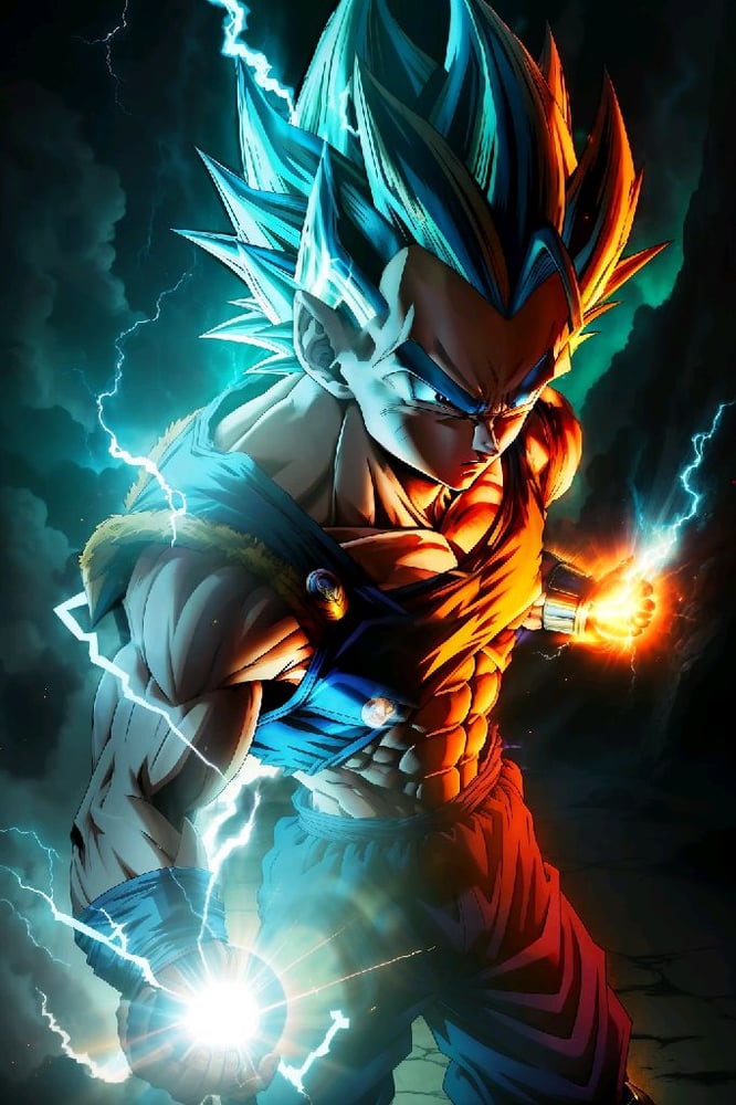 AI art "goku"