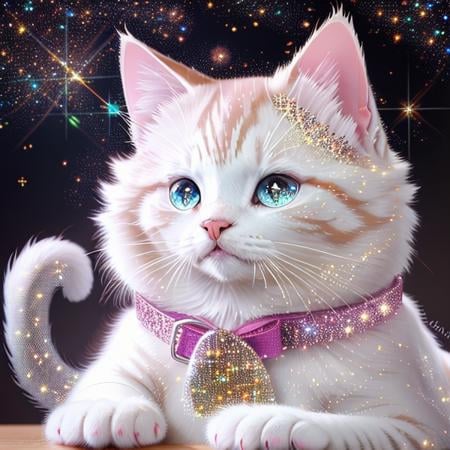 GlitterGaze, sparkly style LoRA V1.0 - AI LoRA model on PixAI
