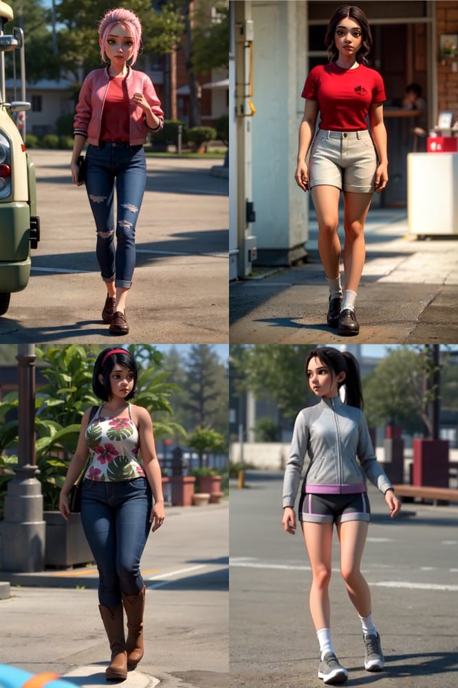 Camp Cretaceous Girls - Jurassic World: Camp Cretaceous - AI LoRA model on PixAI
