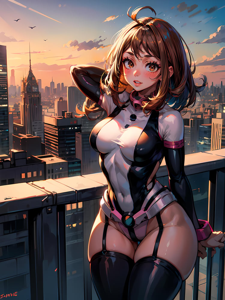 [LoRA] Ochaco Uraraka V.1 - AI Model cover image