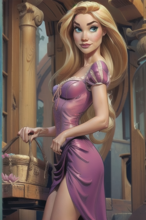 In the Style of J Scott Campbell -- Pixai Version - AI Model cover image