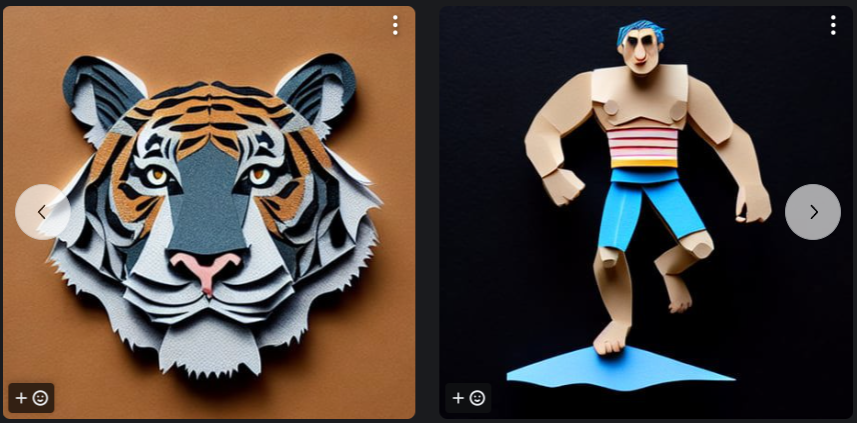 Papercut - AI checkpoint model on PixAI