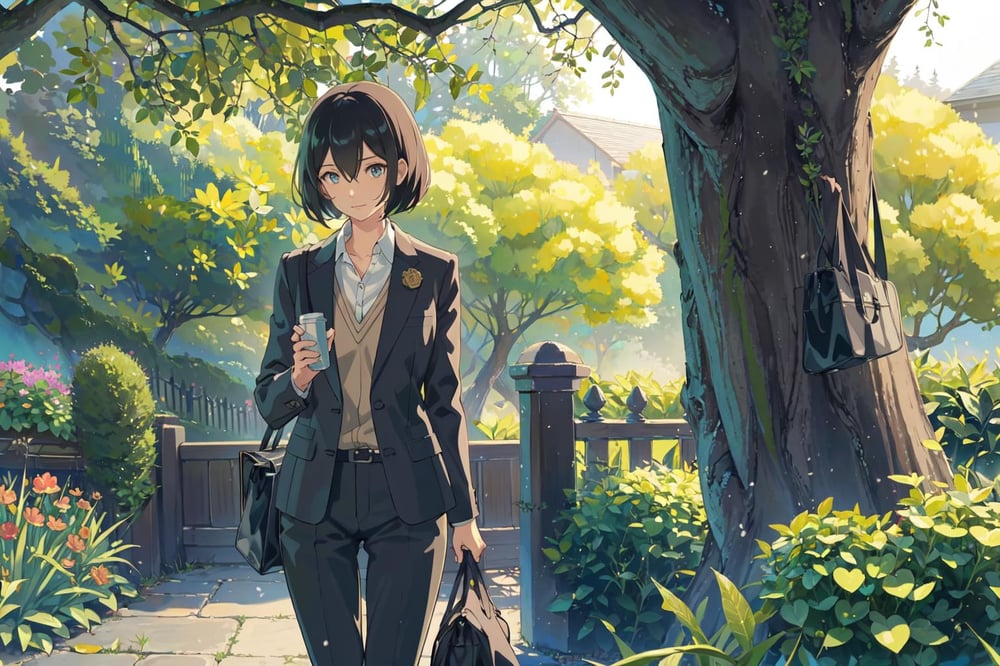 言叶之庭/The Garden of Words/新海诚/Makoto Shinkai/言の葉の庭です Lora - AI Model cover image