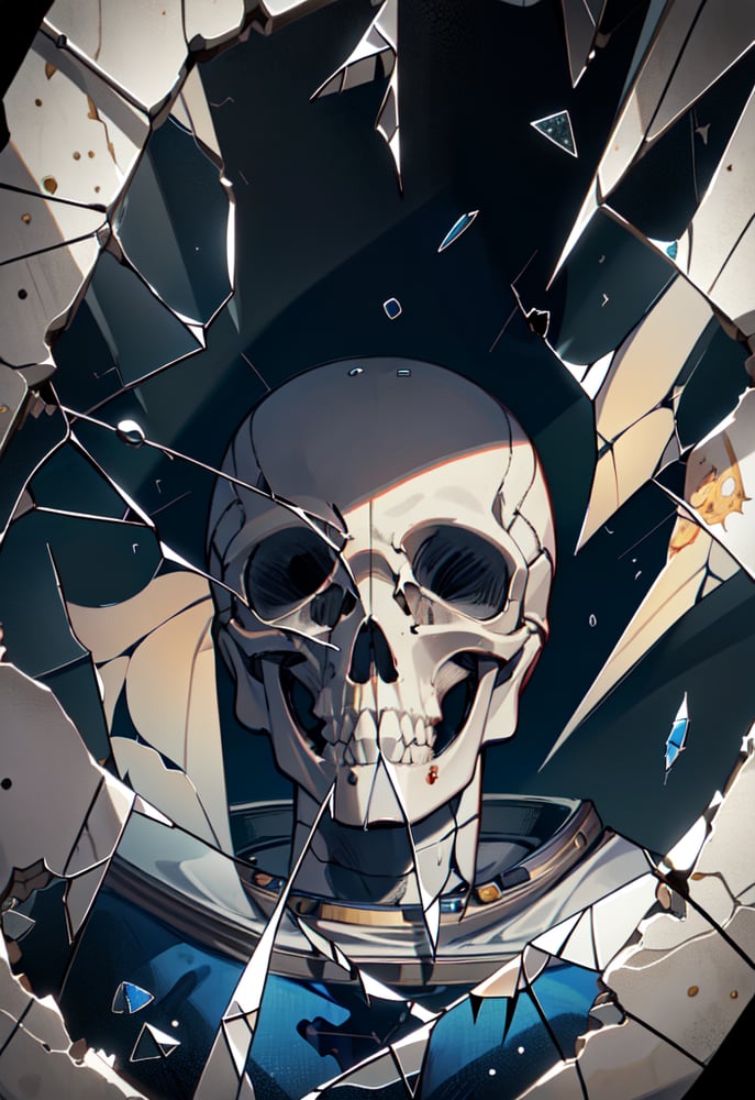 AI art "Death Space"