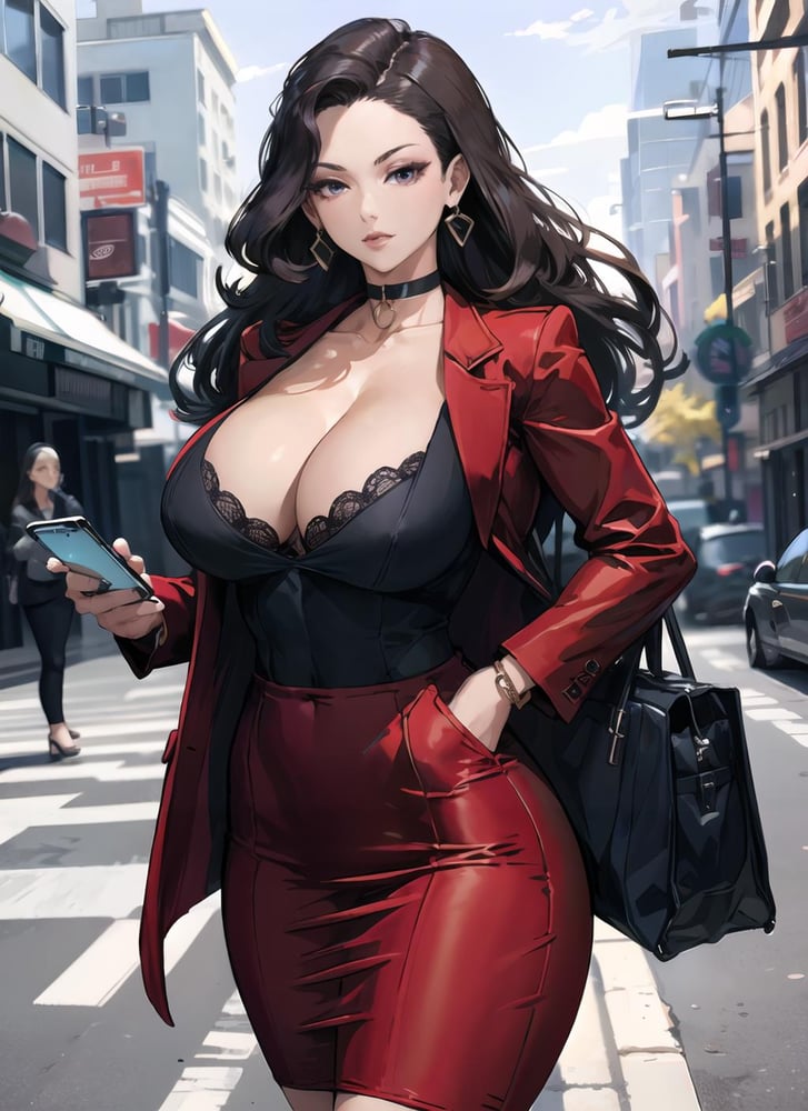 Woman Business Suit - AI Model cover image
