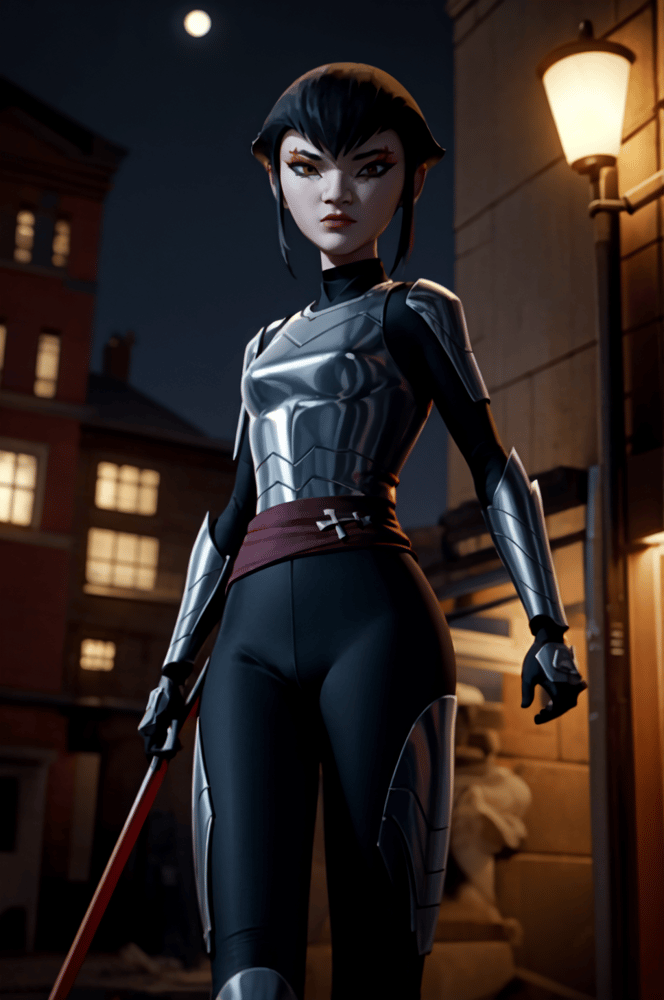 Karai - TMNT 2012 - AI LoRA model on PixAI