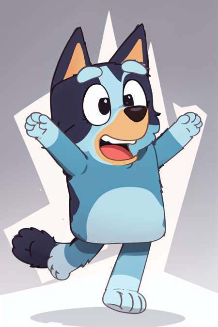 Bluey Style LoRA - AI Model cover image