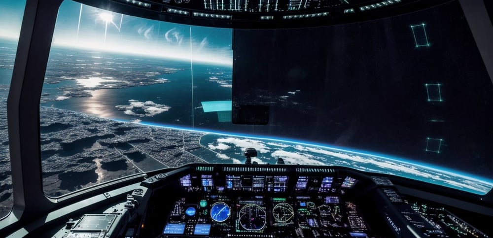 Spaceship bridge - AI Model cover image