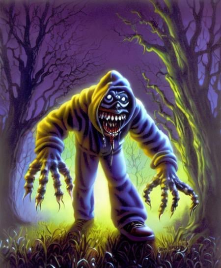 Goosebumps Cover Art, Tim Jacobus Style Checkpoint Model V1.0 - AI checkpoint model on PixAI