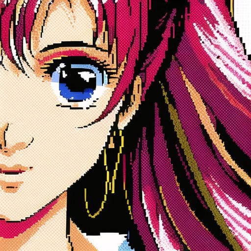 Old anime games - AI LoRA model on PixAI