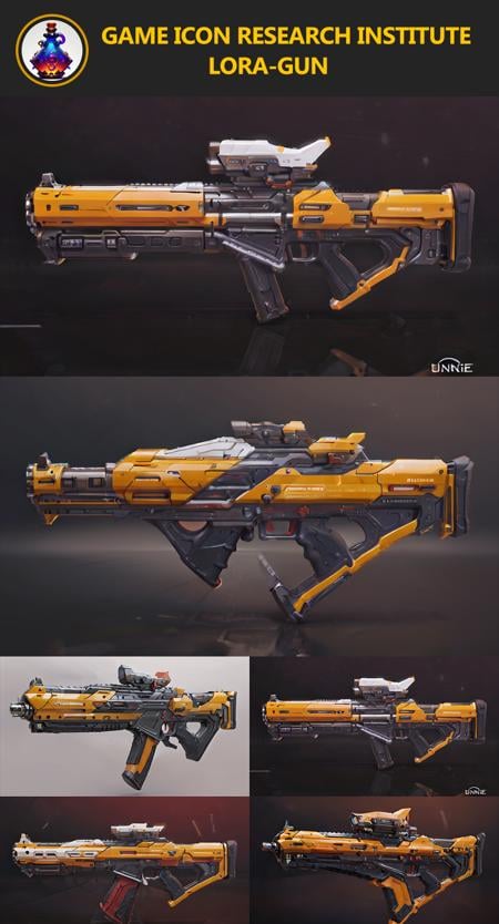 Game Icon Research (Gun2) - AI Model cover image