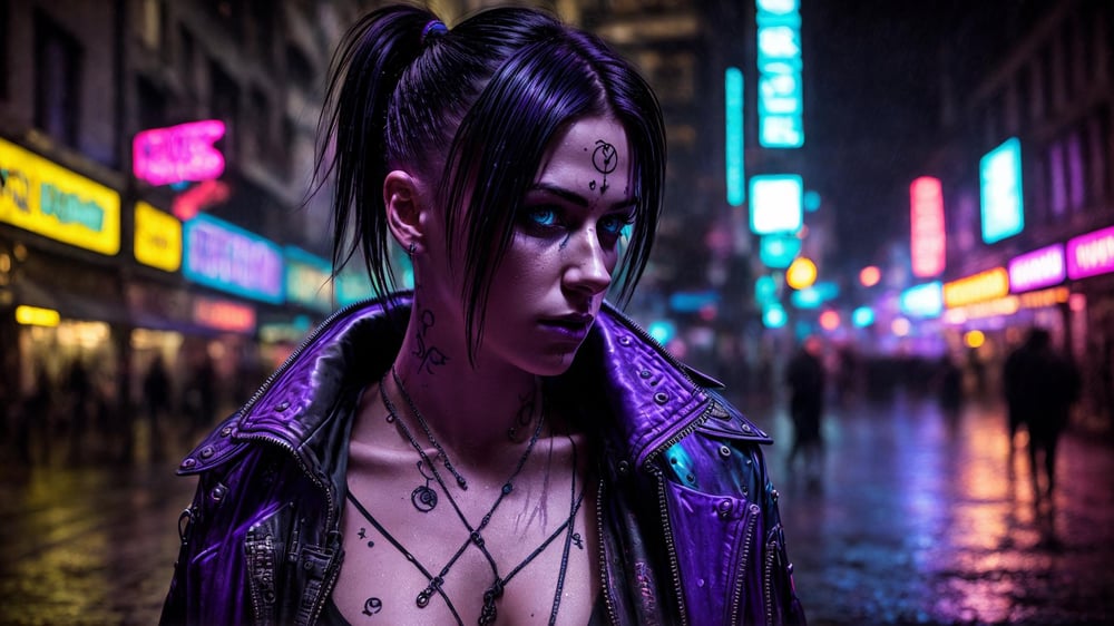 Neon Party Style - AI Model cover image