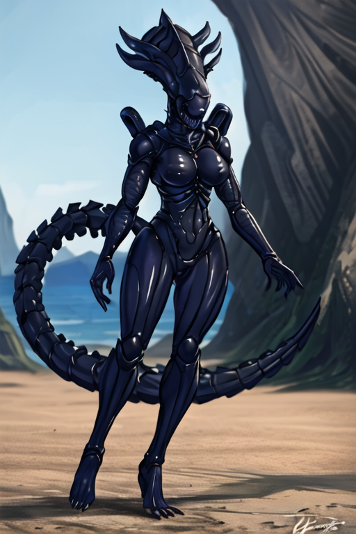 Xenomorph Ladies of the Cosmos v1.0 - AI Model cover image