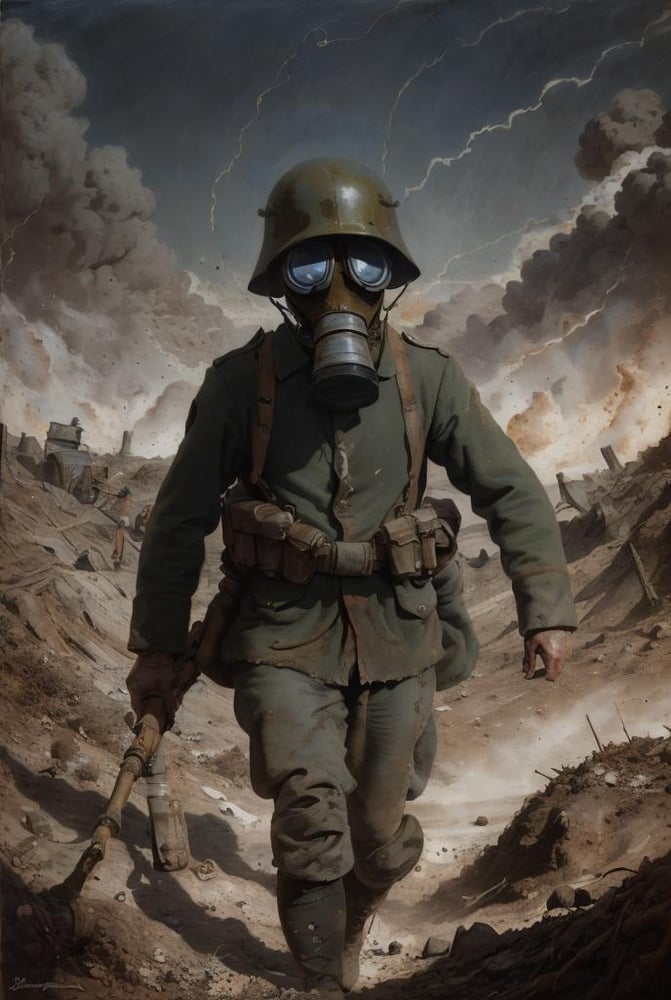 WW1 - German Soldier uniform - AI Model cover image