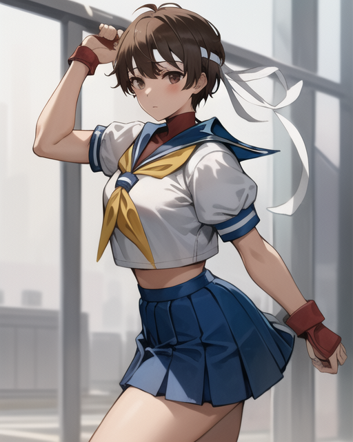 Sakura Kasugano, Street Fighter - AI Model cover image