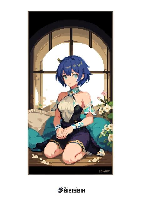 M_Pixel v3 - AI LoRA model on PixAI